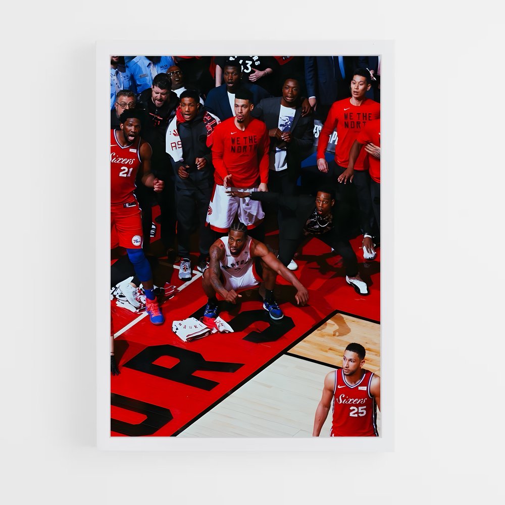 Poster Celebration Raptors – affiche Basketball (vue 3)